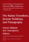 Image for The Radon Transform, Inverse Problems, and Tomography