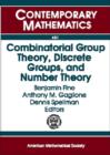 Image for Combinatorial Group Theory, Discrete Groups, and Number Theory
