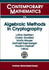 Image for Algebraic Methods in Cryptography