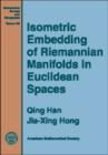 Image for Isometric Embedding of Riemannian Manifolds in Euclidean Spaces