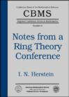 Image for Notes from a Ring Theory Conference