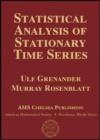 Image for Statistical Analysis of Stationary Time Series