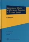 Image for Lectures on elliptic and parabolic equations in Sobolev spaces
