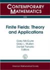 Image for Finite fields  : theory and applications