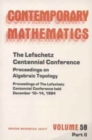 Image for The Lefschetz Centennial Conference  : proceedings on algebraic topology