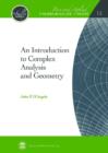Image for An Introduction to Complex Analysis and Geometry