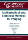 Image for Mathematical and Statistical Methods for Imaging