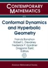 Image for Conformal dynamics and hyperbolic geometry  : conference on conformal dynamics and hyperbolic geometry in honor of Linda Keen&#39;s 70th birthday, Graduate School and University Center of CUNY New York, 