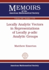 Image for Locally Analytic Vectors in Representations of Locally $p$-adic Analytic Groups