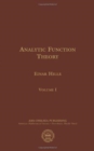 Image for Analytic Function Theory, Volume I