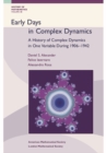 Image for Early Days in Complex Dynamics