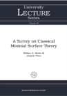Image for Survey on Classical Minimal Surface Theory
