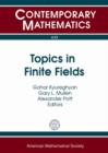 Image for Topics in Finite Fields