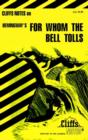 Image for Notes on Hemingway&#39;s &quot;For Whom the Bell Tolls&quot;