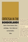 Image for Criticism in the Borderlands