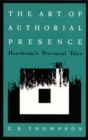 Image for The Art of Authorial Presence