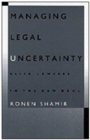 Image for Managing Legal Uncertainty
