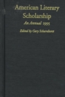 Image for American Literary Scholarship, 1995