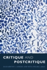 Image for Critique and Postcritique