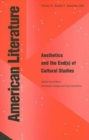 Image for Aesthetics and the End(s) of American Cultural Studies