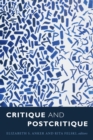 Image for Critique and postcritique