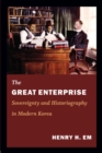 Image for The great enterprise: sovereignty and historiography in modern Korea