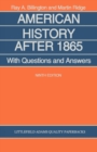 Image for American History After 1865
