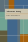 Image for Culture and Society : Twenty-Four Essays