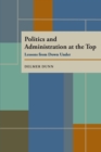 Image for Politics and Administration at the Top: Lessons from Down Under