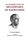 Image for An Introduction to Metaphysics of Knowledge