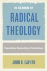 Image for In search of radical theology  : expositions, explorations, exhortations