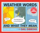 Image for Weather words and what they mean