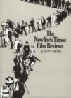 Image for New York Times Theater Reviews, 1977-1978