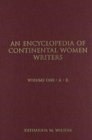 Image for Encyclopedia of Continental Women Writers