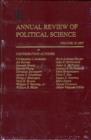 Image for Annual Review of Political Science. Volume 10, 2007