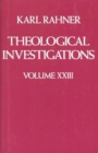 Image for Theological Investigations
