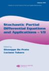 Image for Stochastic Partial Differential Equations and Applications - VII