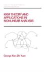 Image for KKM Theory and Applications in Nonlinear Analysis