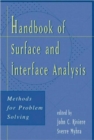 Image for Handbook of Surface and Interface Analysis : Methods for Problem-Solving