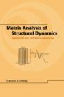 Image for Matrix Analysis of Structural Dynamics : Applications and Earthquake Engineering