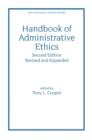 Image for Handbook of Administrative Ethics