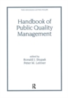 Image for Handbook of Public Quality Management