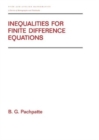 Image for Inequalities for Finite Difference Equations