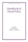 Image for Handbook of Fiscal Policy