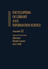 Image for Encyclopedia of Library and Information Science: Volume 12 - Inquiry