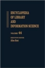Image for Encyclopedia of Library and Information Science