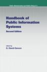 Image for Handbook of Public Information Systems
