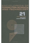 Image for Encyclopedia of Computer Science and Technology : Volume 21 - Supplement 6: ADA and Distributed Systems to Visual Languages