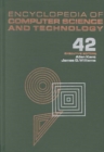 Image for Encyclopedia of Computer Science and Technology : Volume 42 - Supplement 27