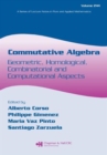 Image for Commutative algebra  : geometric, homological, combinatorial, and computational aspects